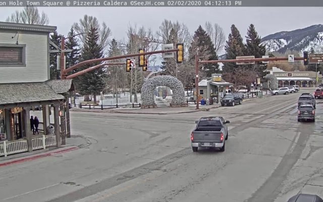 LIVE CAM: Jackson Town Square – Jackson, Wyoming