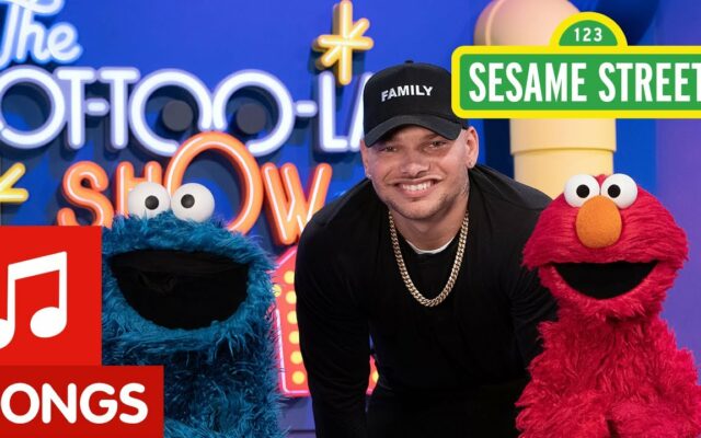 Kane Brown Sings Duet With Sesame Street’s Elmo and Cookie Monster
