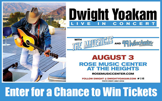 Win Tickets to See Dwight Yoakam on Thursday, August 3rd
