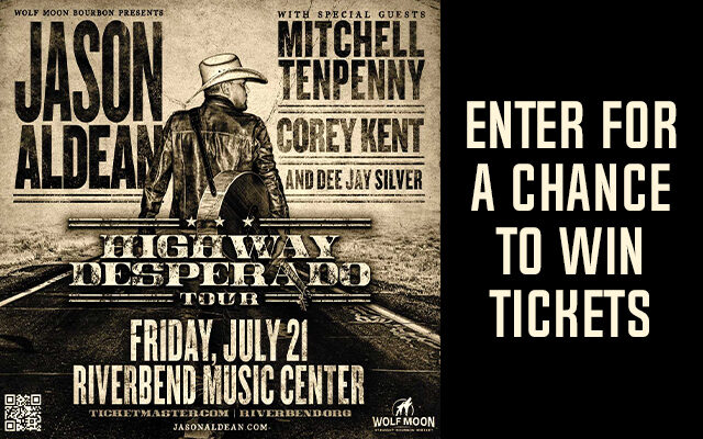 Win Tickets to See Jason Aldean on Friday, July 21st