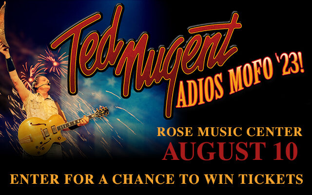 Win Tickets to See Ted Nugent on Thursday, August 10th
