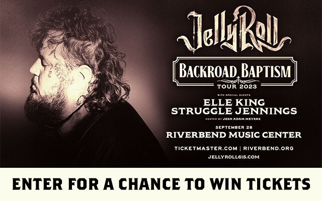 Win tickets to see Jelly Roll on September 28th